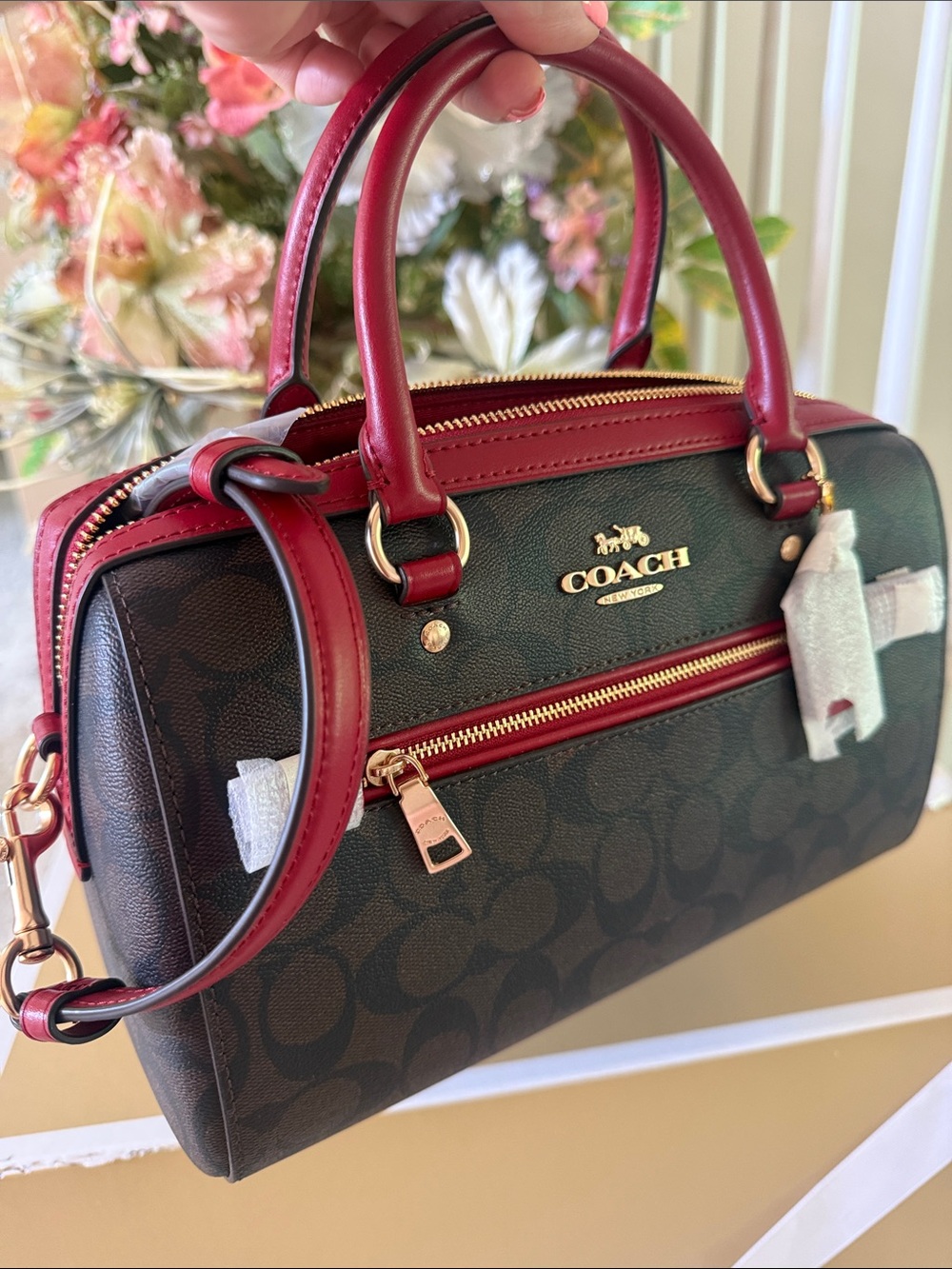 Coach Signature Crossbody Purses Brand New Authentic 10x7.5 - Picture 8 of 10